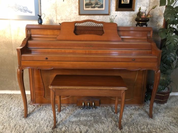 Kranich & Bach upright piano