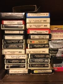 8-track tapes 