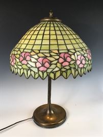 Unique Leaded Glass Lamp