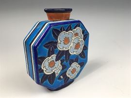 Longwy Art Deco Vase