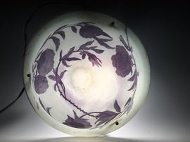 Signed Daum Nancy Plaffonier