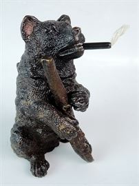 Bronze Bear Cigar Lighter