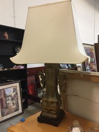 Solid Brass Foo Dog Lamp (Pair of them) 