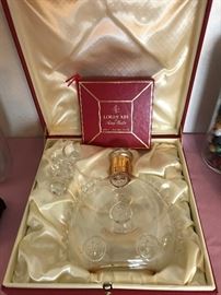 Original Remy Martin Louis XIII Baccarat Bottle with Original Case and Papers