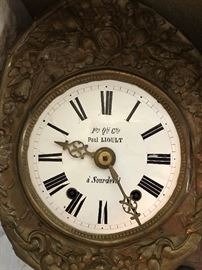 Brass French Clock
