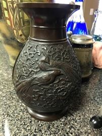 Bronze Vase - Was a lamp