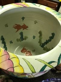 Antique Chinese Fish Bowl