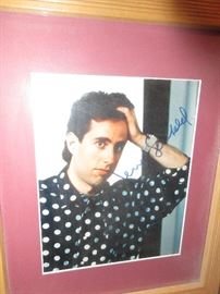 Autographed Jerry Seinfeld
