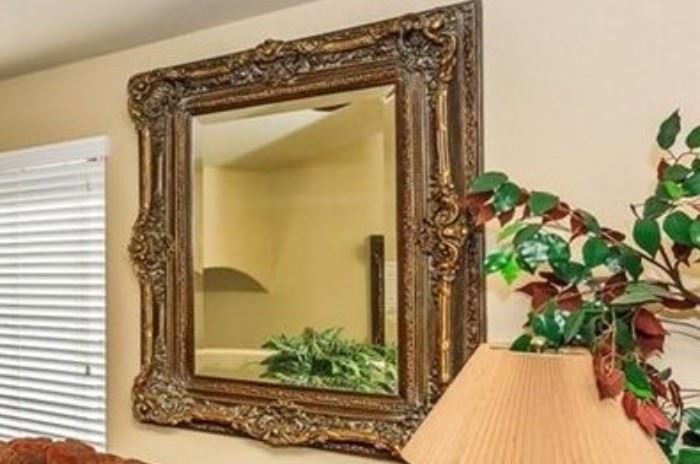 Ornate Wall Mirror (There are 4 of these varying sizes)