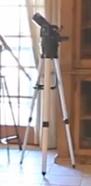 Telescope on tripod