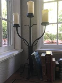 Cast iron large lamp