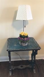 Painted side table c1890