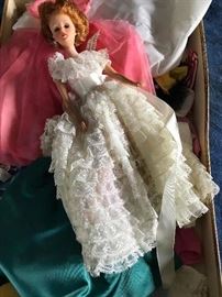 Mary Worth doll with a wardrobe in excellent condition!