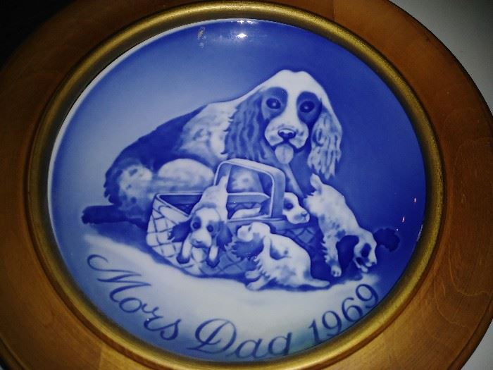Mothers day collection - entire set beginning 1969 thru 2017 - each includes plate frame
