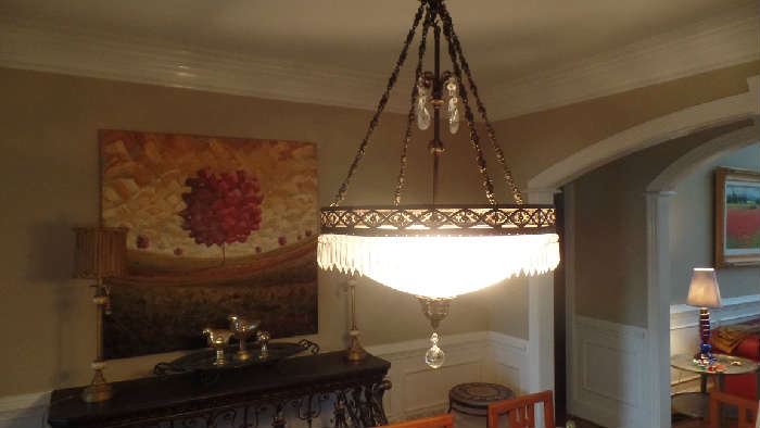 one of six Chandeliers, $850