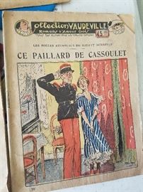Collection Vaudeville French comics WWll