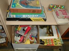 games, more toys, old advent calendars