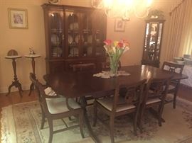 beautiful dining room set