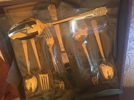 vermeil flatware--never used