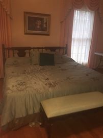 fantastic King bed--again in mint condition