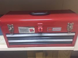 tool box filled with Craftsman tools