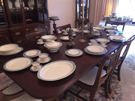 Huge set of Syracuse China in Old Ivory pattern
