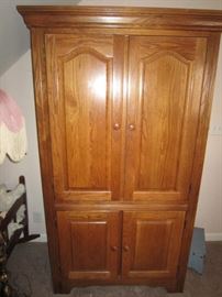 Oak armoire