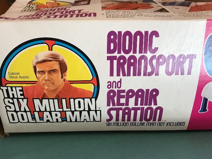 The Six Million Dollar Man Bionic Transport and Repair Station.