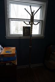 BRASS CLOTHES TREE