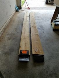 Approx. 10' wooden ramps