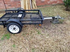 6ft Utility Trailer w/hitch