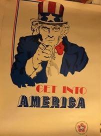 American Bicentennial (1975) poster
