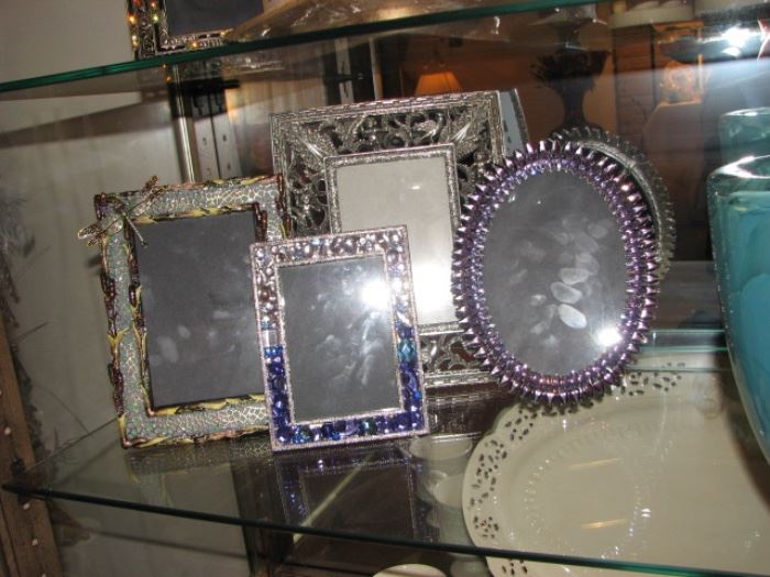 bejeweled picture frames