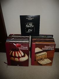 large cookbook set