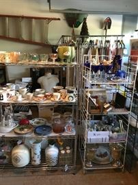 leftover inventory from vintage business incl display items