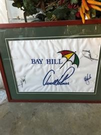 signed by Tiger Woods, Sergio Garcia & Billy Andrade