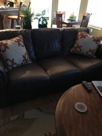 leather couch