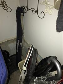 tennis rackets, field hockey stick