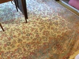 Huge wool rug, Indian 