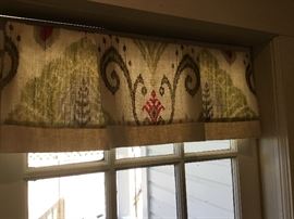 Matching valance
