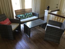 Outdoor grey all weather set