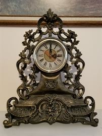 Iron Mantel Clock