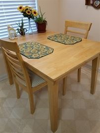 Pine Kitchen Table and chairs