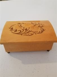 Alice Sturzinger Handmade Wood Music Box - Beautiful