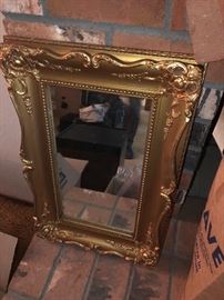 Vintage Gold Mirrors