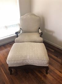 French Style Chairs /Cream Upholstery In Great Shape