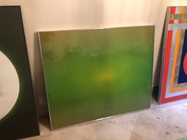 Albert Fischer Green Space Painting