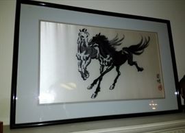 Hand Painted on Silk