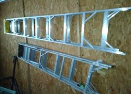 8' & 6' Ladders-6' AS IS