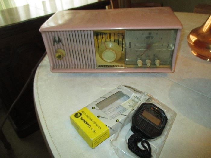 Vintage Pink Radio
